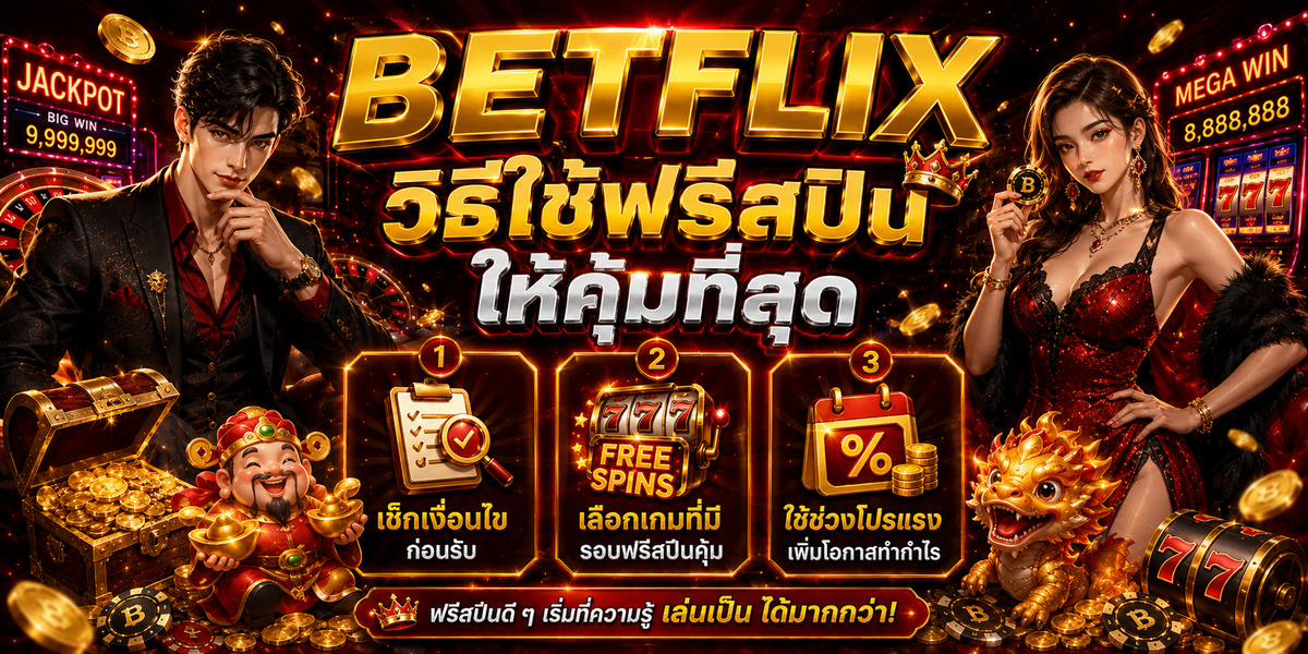 BETFLIX วิธีใช้ฟรีสปินให้คุ้มที่สุด